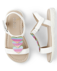 Children's place rainbow sandals hotsell