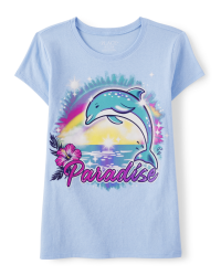 【CPGN STUDIO】25SS★ DTP Happy Dolphin Short Sleeve Tee CPGN STUDIO]☆25SS☆DTP HAPPY DOLPHIN SHORT SLEEVE TEE