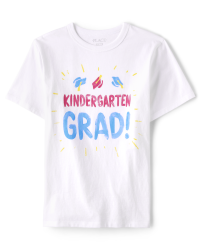 Unisex Kids Short Sleeve Kindergarten Grad Graphic Tee | The Children’s