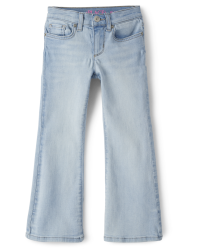 Girls Low Rise Flare Jeans  The Children's Place CA - CLOUDLESS WASH