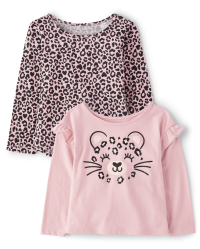 Women's Pink Leopard Print Tank Top Punk Gothic Animal Print