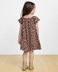 Baby And Toddler Girls Mix And Match Short Sleeve Print Knit Flutter ...