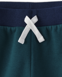 Toddler SP26 Terry Cloth Colorblock Jogger Pants (3-7y) - 2 Colors