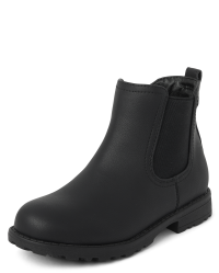 Boys black chelsea boot on sale