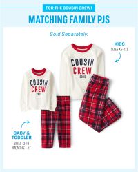 Cousin Crew Pajamas Summer, Kids Matching Cousin Pjs Popular