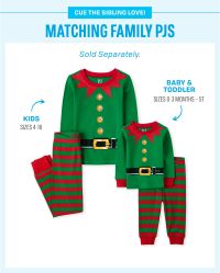 Baby elf hotsell pajamas