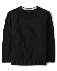 Boys black sweater sale
