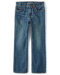 Boys Basic Bootcut Jeans BLUE The Children's Place