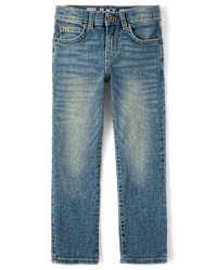 パンツ YANUKxanuans BOYS STRAIGHT DENIM Boys Basic Straight Jeans - BLUE | The Children's Place