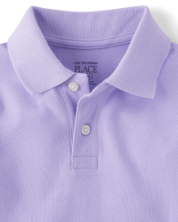 boys purple polo shirt