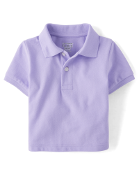Toddler girl purple polo shirt online