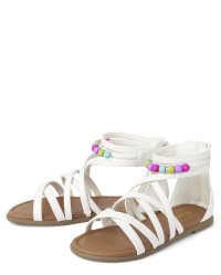 Beaded gladiator sandals new arrivals