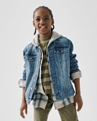 Boys Long Sleeve Denim Jacket - BLUE | The Children's Place