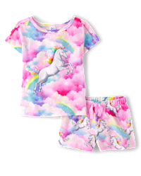 Unicorn pajama shorts outlet
