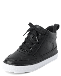 Boys High Top Sneakers BLACK The Children s Place