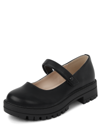 Girls Platform Mary Jane Shoes - BLACK | The Children's Place