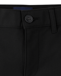 Boys Uniform Quick Dry Skinny Chino Pants - BLACK | The Children's