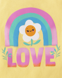 INFANTS SHORT SLEEVE T-SHIRT FREE LOVE main image 1