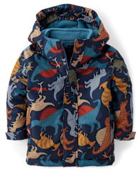 Toddler Boys Long Sleeve Print 3 in 1 Jacket TIDAL The Children s Place