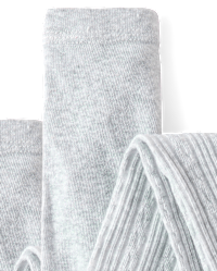 Girls Cable Knit Tights 2-Pack - GRAY | The Children's Place
