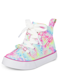 Girls rainbow high tops online