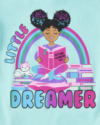 Baby Girl Pajama Suiting My Dreams Are Always Printed main image 1