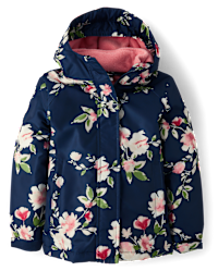 Girls Long Sleeve Print 3 in 1 Jacket TIDAL The Children s Place
