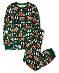 Christmas Armadillo Adult Pajamas Set Matching main image 0