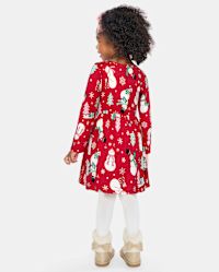 target infant christmas dresses for Newborn Girls stretchy fabric Baby Girls Holiday Dresses |