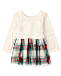 KIDS TSHIRT DRESS WITH FLARE HEM 12-14 MAYFAIR MARY main image 1