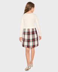 KIDS TSHIRT DRESS WITH FLARE HEM 4-10 MAYFAIR MARY main image 1