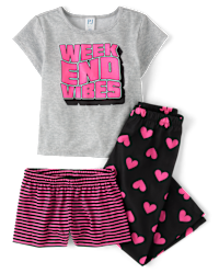 Pink Pajama Set/Coord Set for girls
