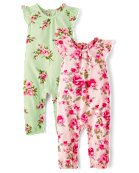 Floral Dreams Baby Jumpsuit purple main image 0