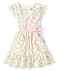 Flutter Dress - Bunnies main image 1