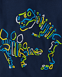 Baby Boy T-Shirts In Dino Crew Design #MKG153 main image 1