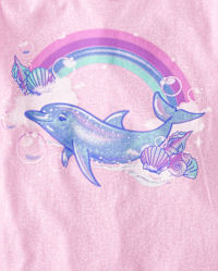 【CPGN STUDIO】25SS★ DTP Happy Dolphin Short Sleeve Tee Coasthippie64c93eb15206a564c93