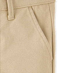 Emiforum Shop Girls Uniform Quick Dry Skinny Chino Pants - TAN | The Children's Place