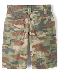 Kids Camo Baggy Utility Jorts - GREEN | The Children's Place