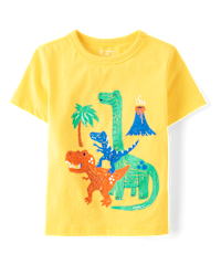 T-shirt Dinosaures Garçon T-shirt Garçon Dinosaure « Demande-moi Des Dinos » - Taille 2 à 6 Ans, Coton Doux, Manches Courtes T-shirt Enfant Dinosaure