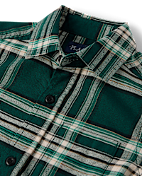 Chemise Manches Longues à Carreaux De Noël Chaps Taille L Garçon (16-18) - Occasion Très Bon état