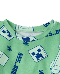 Boys Long Sleeve Minecraft Snug Fit Cotton Pajamas - MULTI | The ...