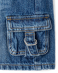 Sugar and Jade Tween Mädchen Denim Cargo Skort Blau 18 3