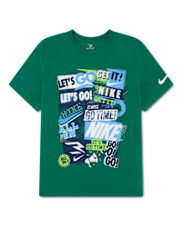 Boys Short Sleeve Nike 3BRAND by Russell Wilson Go Time Graphic