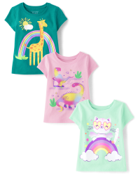 Toddler Girl Multipack T-Shirts | The Children's Place
