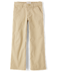 Girls Uniform Wide Leg Chino Pants 2-Pack - MULTI | The Children's