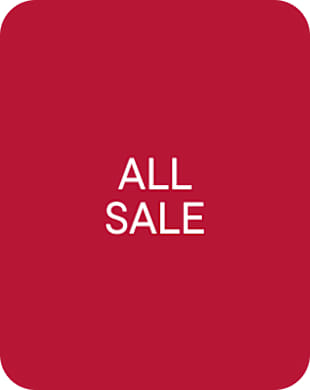 White text reading "ALL SALE" is centered on a solid red rounded square background.