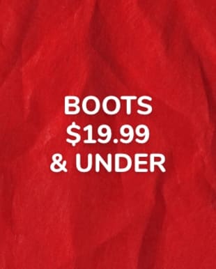 Boots $19.99 & Under