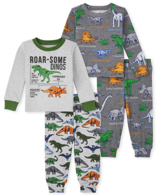 The Childrens Place Baby Boys Two Piece Pajama Set 