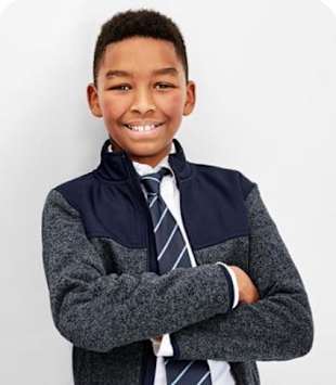 Boys uniform jacket top