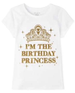Girls Birthday Shirts | The Children's Place | Free Shipping*